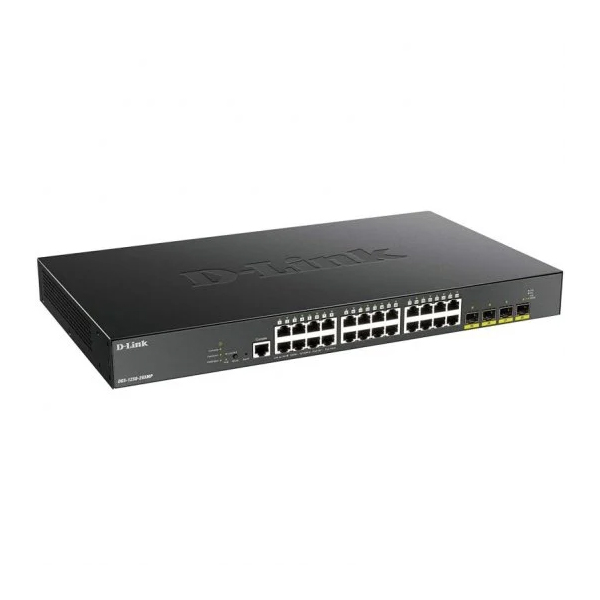 SWITCH D-LINK 29 PUERTOS SEMIGESTIONABLE 24 PUERTOS GIGABIT ETHERNET 4 PUERTOS SFP+ 1 PUERTO CONSOLA