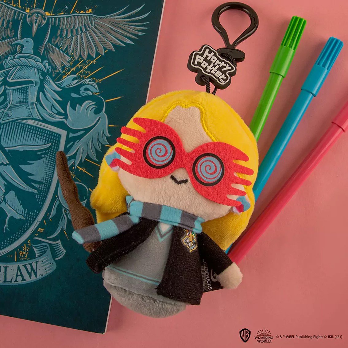 LLAVERO DE FELPA CINEREPLICAS HARRY POTTER LUNA LOVEGOOD