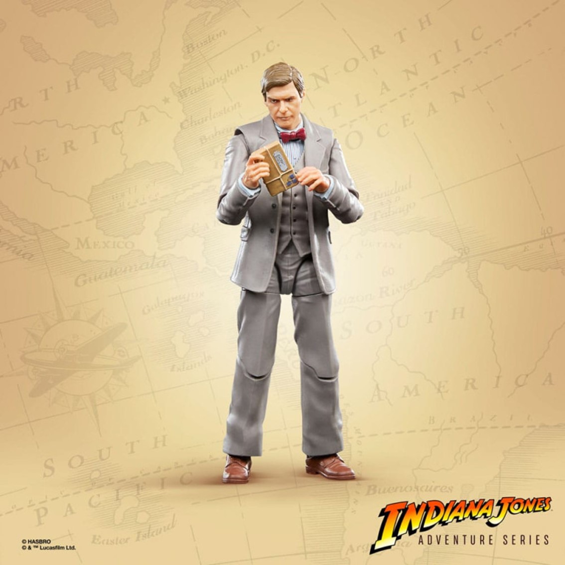 FIGURA HASBRO INDIAN JONES ADVENTURE SERIES - PROFESOR INDIANA JONES