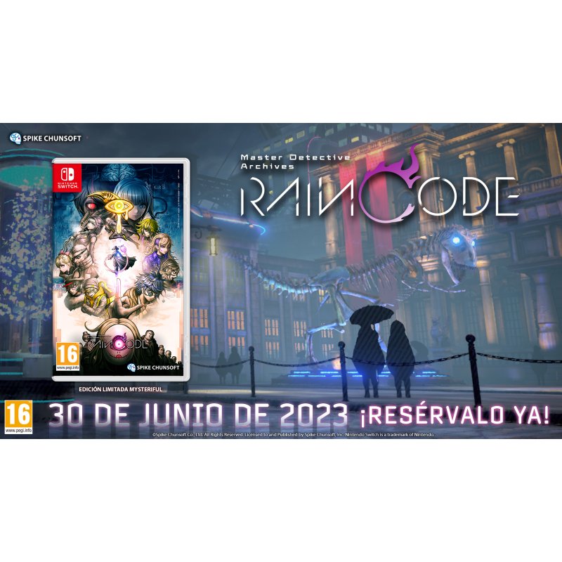 JUEGO NINTENDO SWITCH - MASTER DETECTIVE ARCHIVES: RAIN CODE