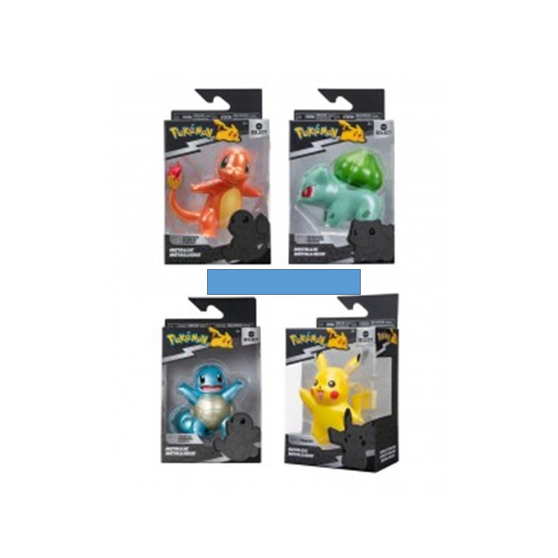 FIGURA POKEMON SERIE COLECCION METALICA 8 CM
