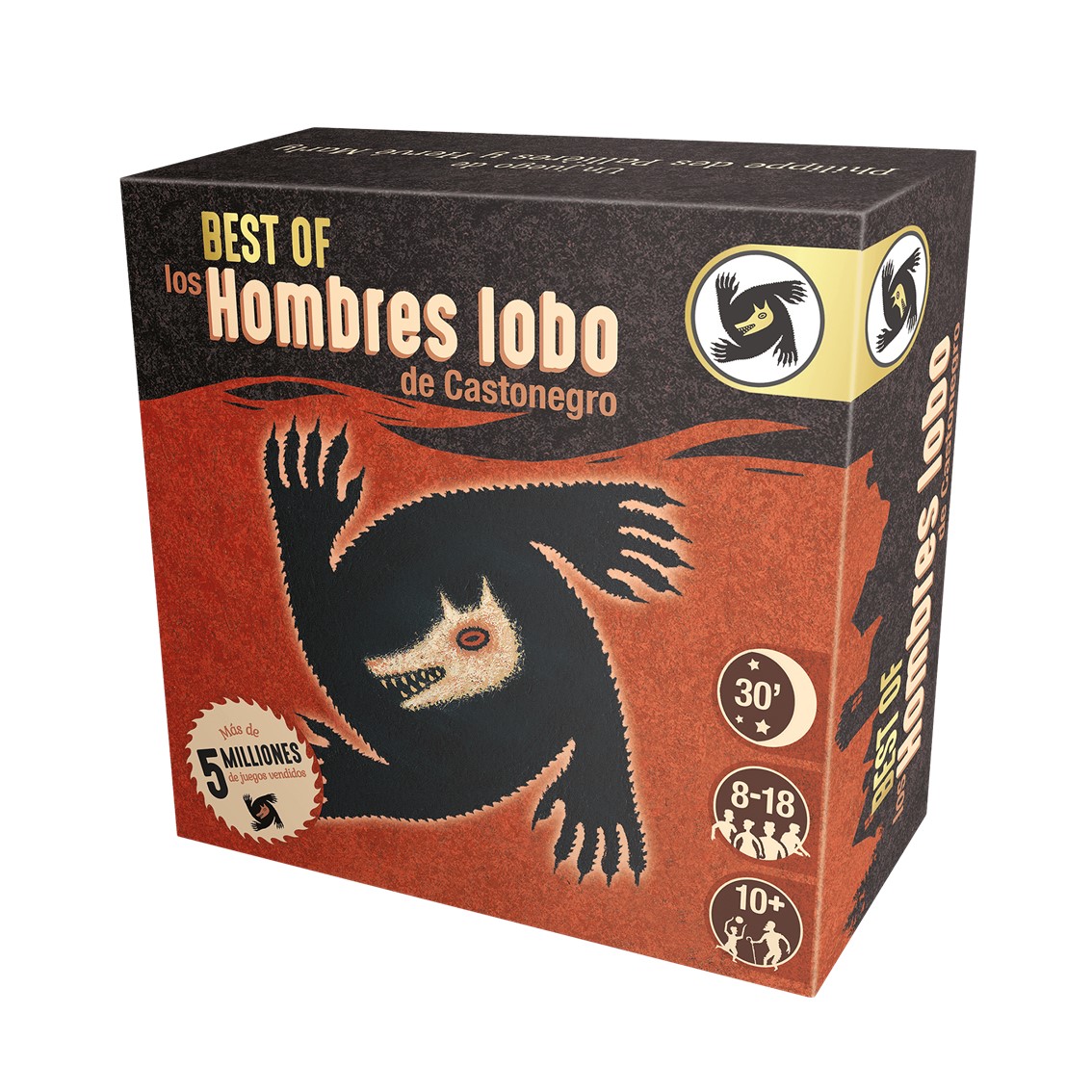 JUEGO DE MESA LOS HOMBRES LOBO DE CASTRONEGRO BEST OF EDAD RECOMENDADA 10 AÑOS