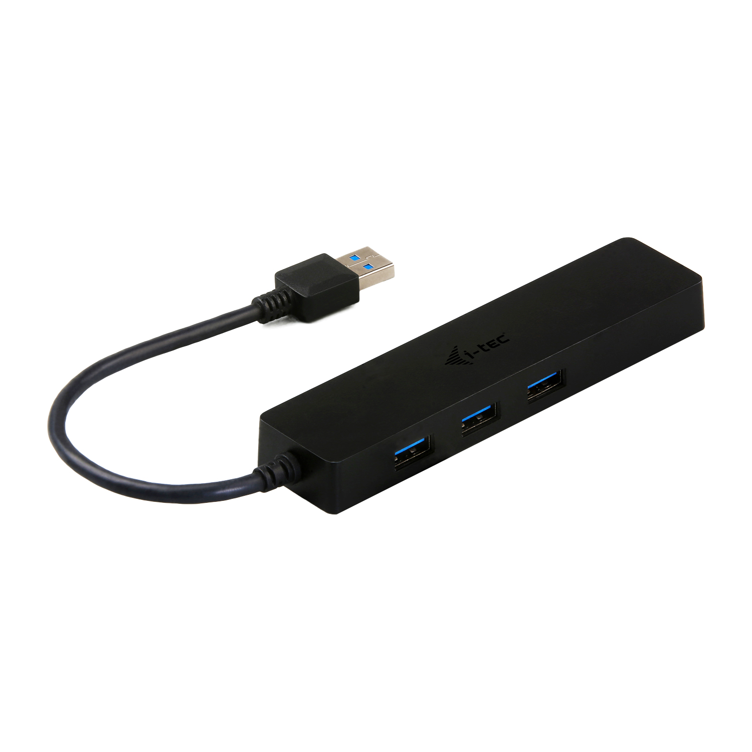 HUB I-TEC USB 3.0 DELGADO CON 3 PUERTOS USB 3.0 Y ETHERNET GLAN RJ-45