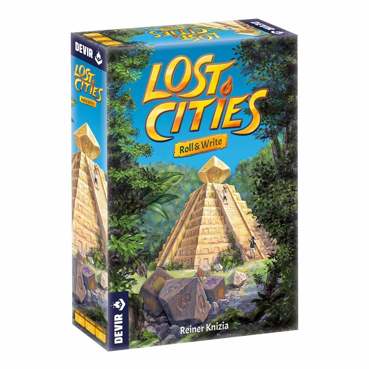 JUEGO DE MESA LOST CITIES ROLL & WRITE