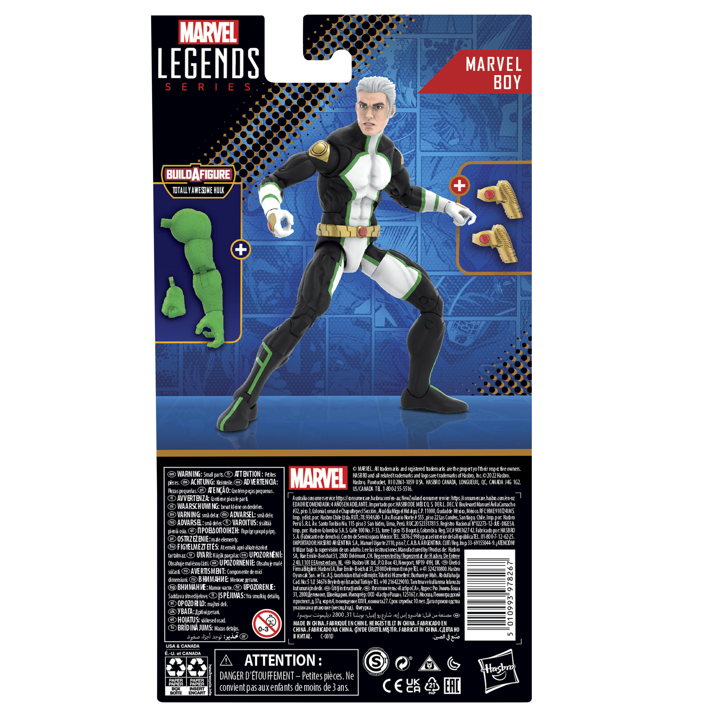 FIGURA HASBRO MARVEL LEGENDS SERIES MARVEL BOY