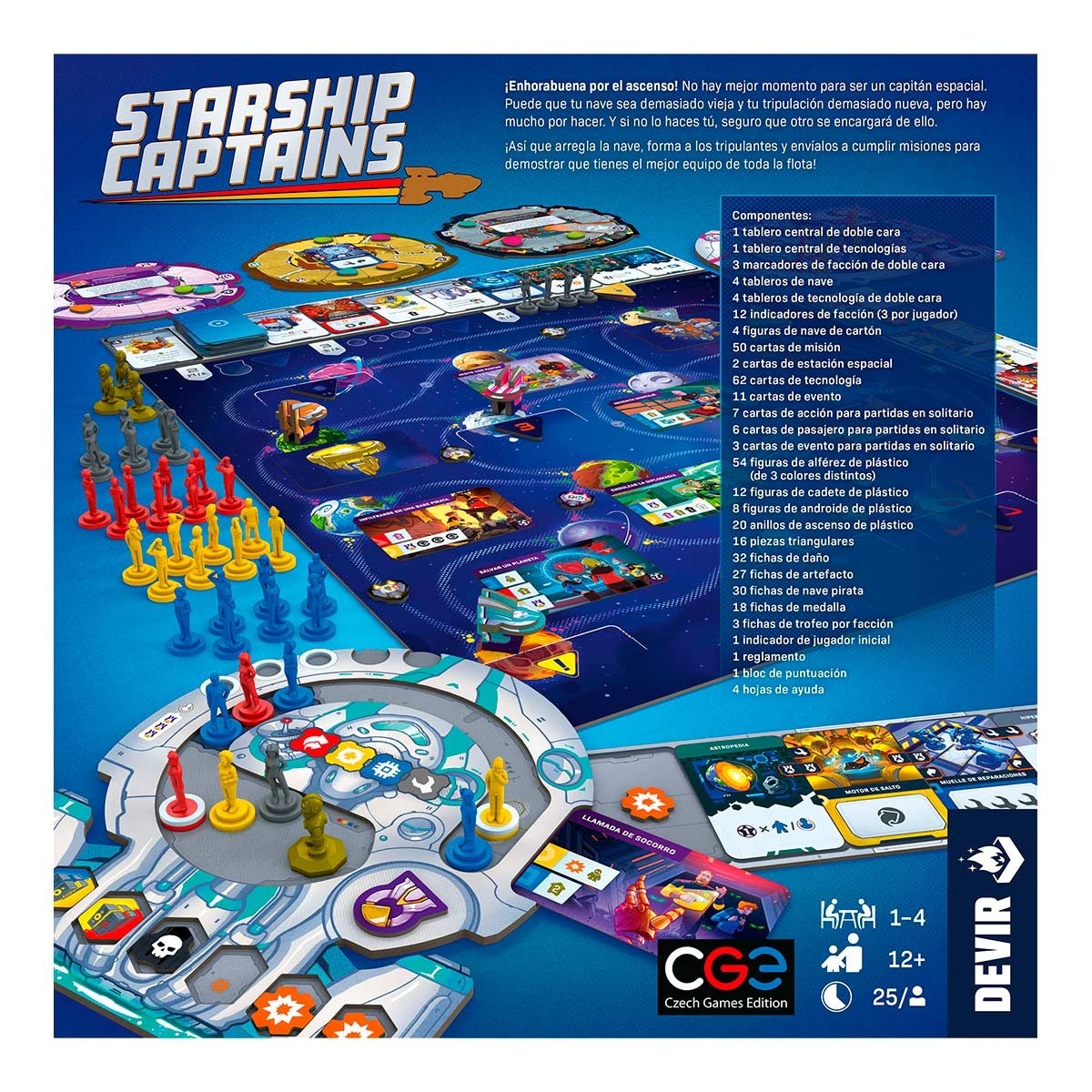 JUEGO DE MESA STARSHIP CAPTAINS