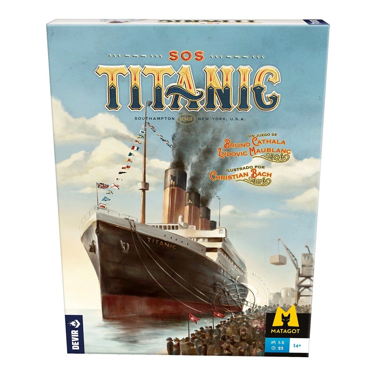 JUEGO DE MESA SOS TITANIC