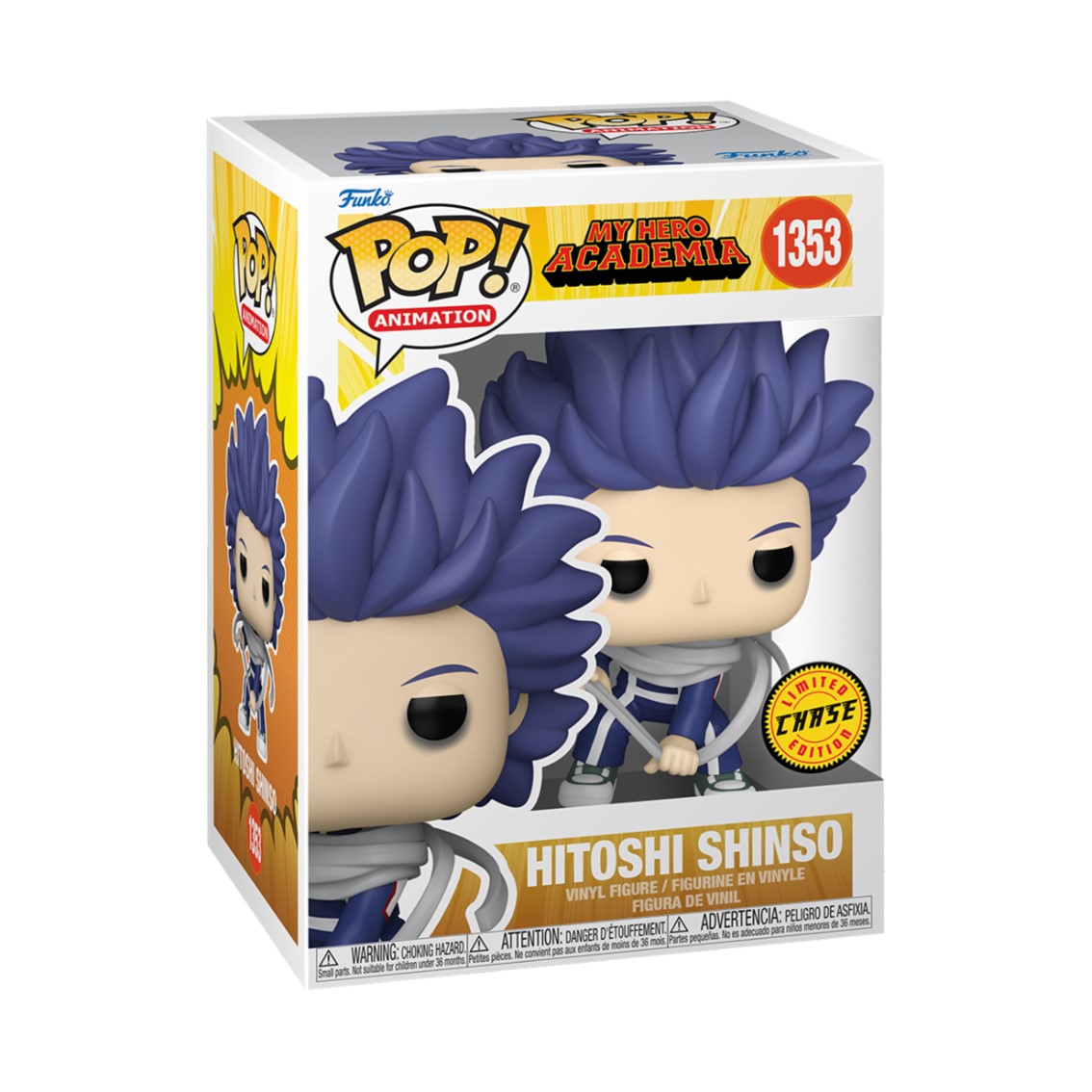 FUNKO POP MY HERO ACADEMIA S5 HITOSHI SHINSO CON OPCION CHASE 67331