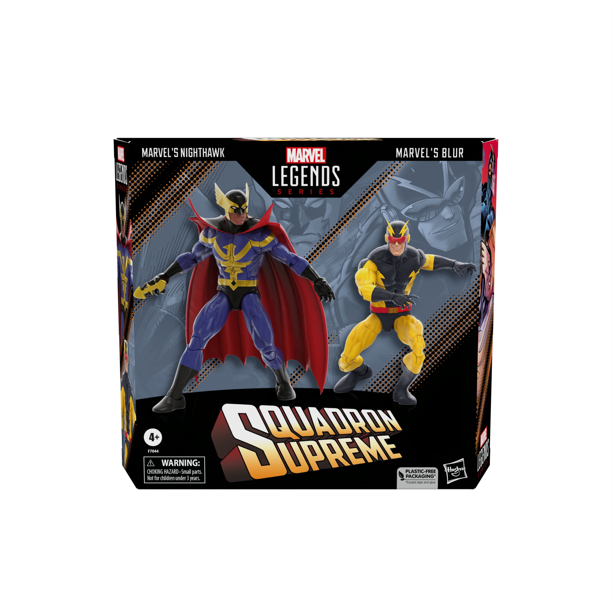 PACK 2 FIGURAS HASBRO MARVEL LEGENDS SERIES NIGHTHAWK & BLUR