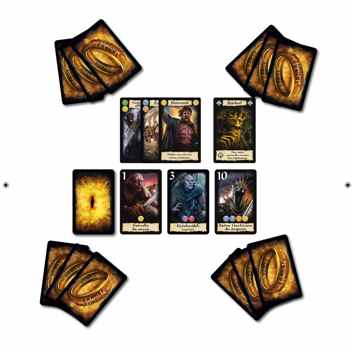 JUEGO DE CARTAS DEVIR EL SEÑOR DE LOS ANILLOS BATALLA POR LA TIERRA MEDIA