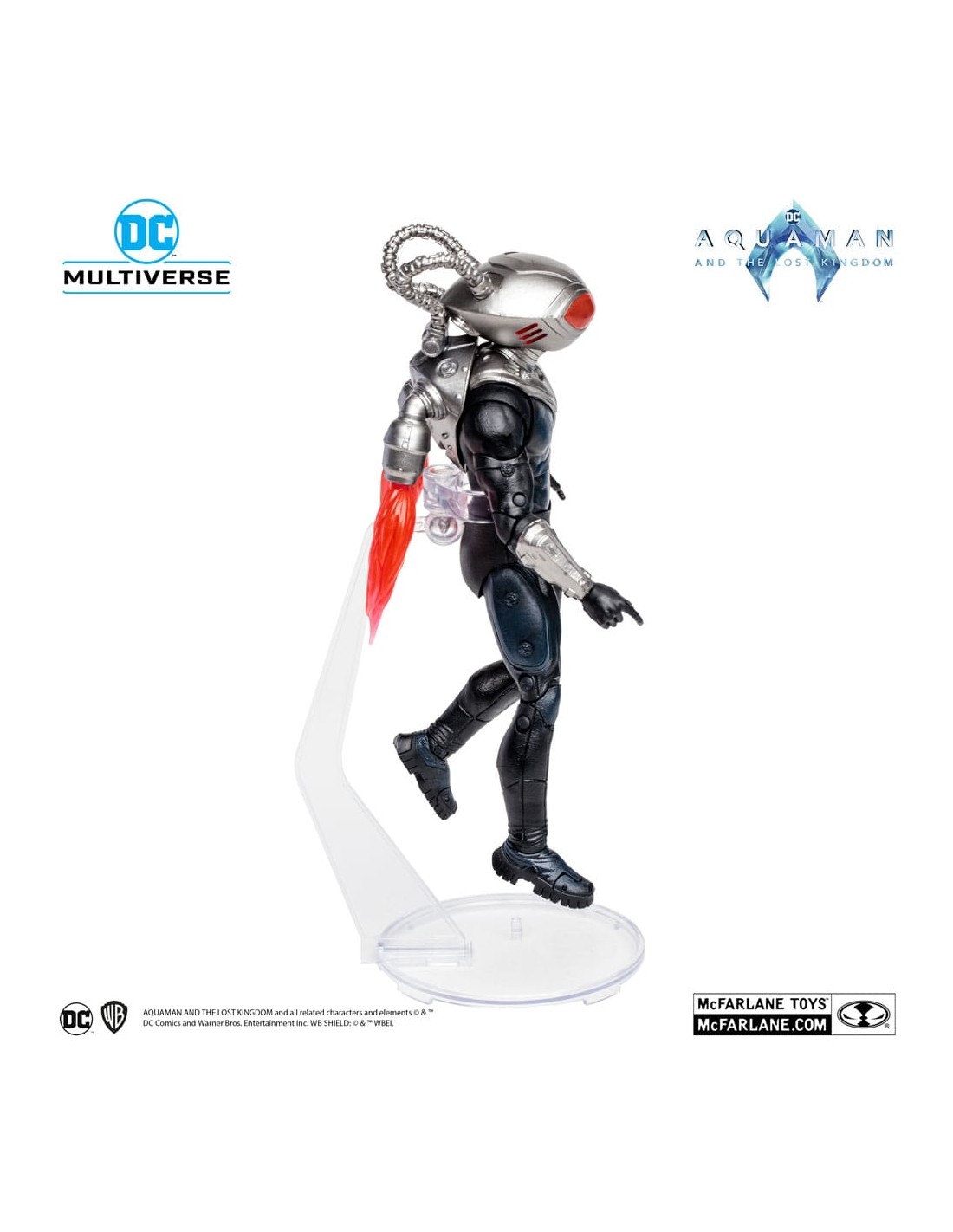 FIGURA MCFARLANE TOYS DC AQUAMAN 2 MOVIE 7IN - BLACK MANTA