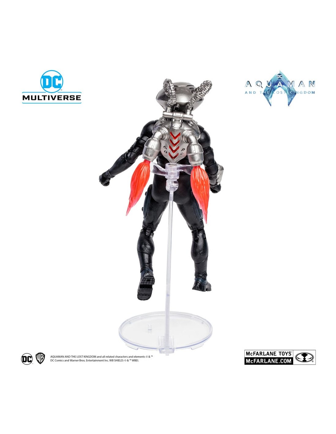 FIGURA MCFARLANE TOYS DC AQUAMAN 2 MOVIE 7IN - BLACK MANTA