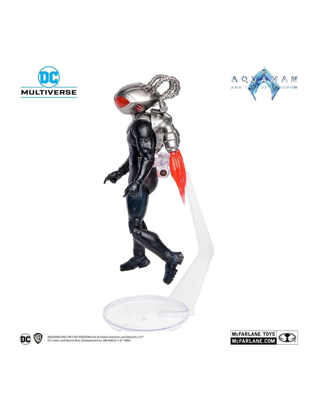 FIGURA MCFARLANE TOYS DC AQUAMAN 2 MOVIE 7IN - BLACK MANTA