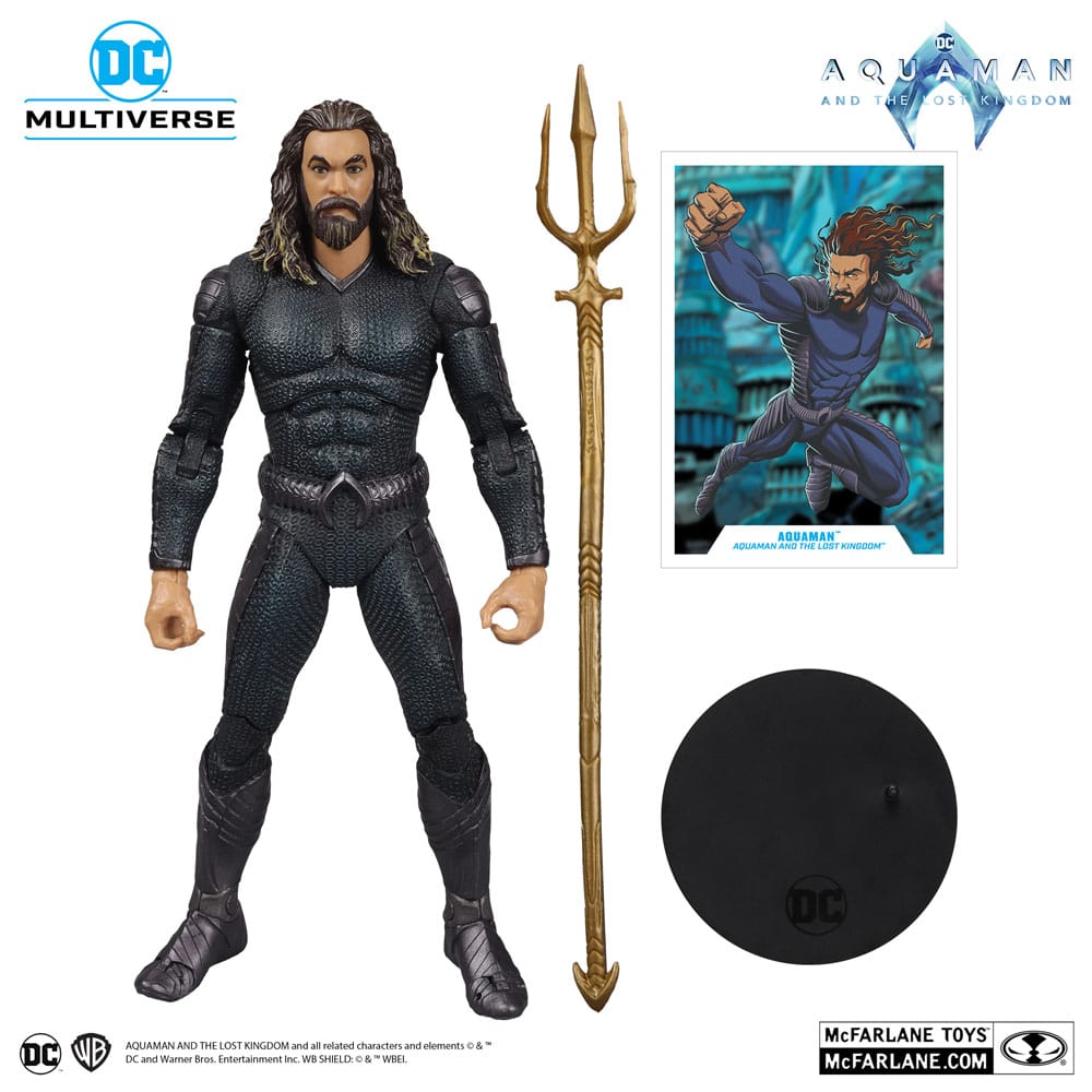 FIGURA MCFARLANE TOYS DC AQUAMAN 2 MOVIE 7IN - AQUAMAN CON TRAJE