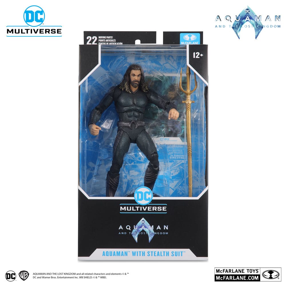 FIGURA MCFARLANE TOYS DC AQUAMAN 2 MOVIE 7IN - AQUAMAN CON TRAJE