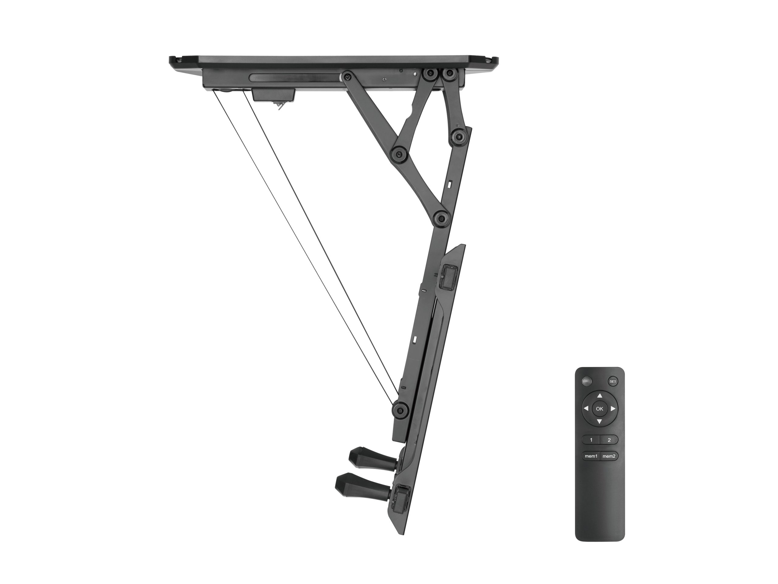SOPORTE DE TECHO EQUIP PARA PANTALLA 32" - 70" / MONITORIZADO VESA MAX 600 X 400 / HASTA 35KG