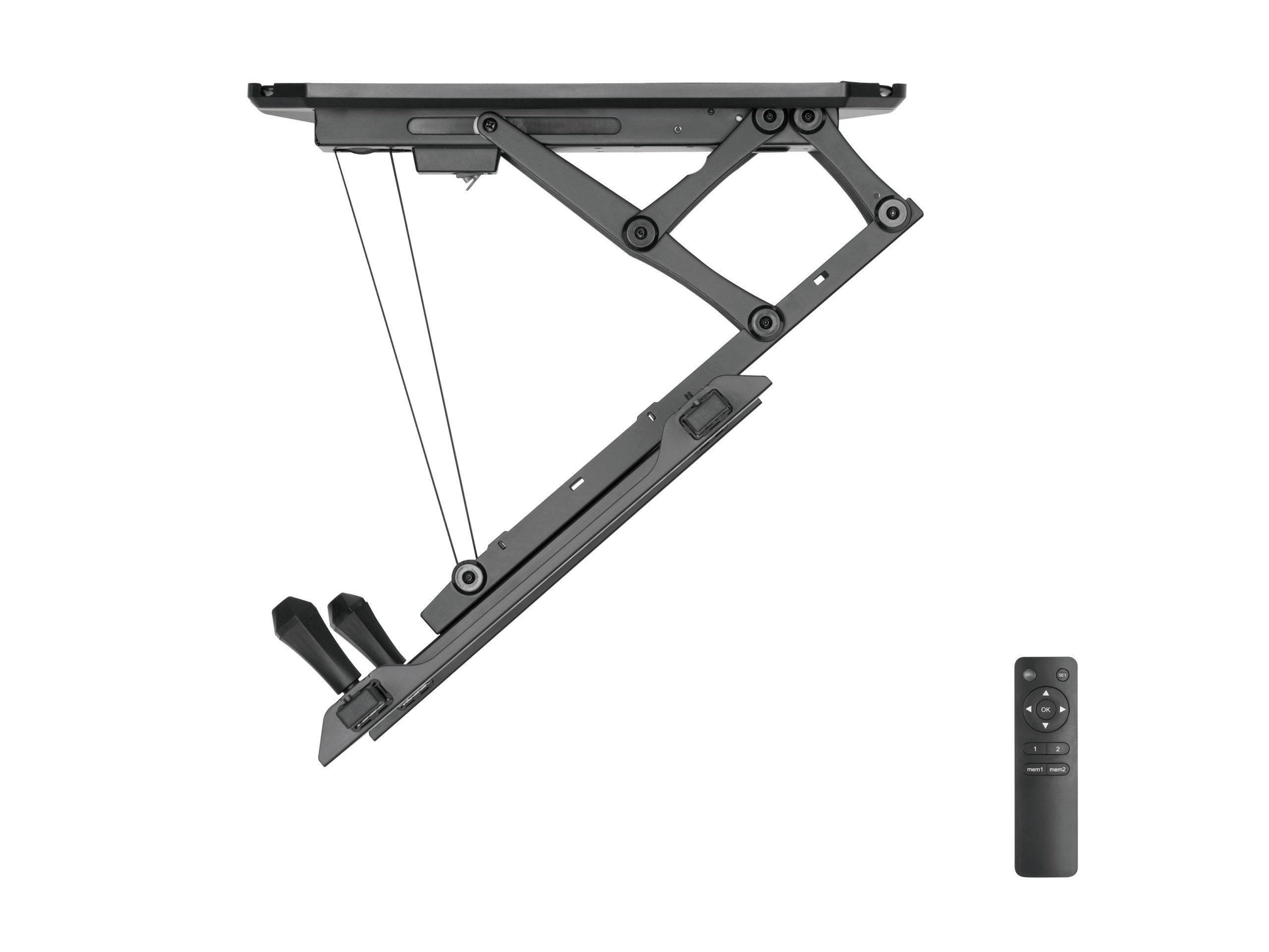 SOPORTE DE TECHO EQUIP PARA PANTALLA 32" - 70" / MONITORIZADO VESA MAX 600 X 400 / HASTA 35KG