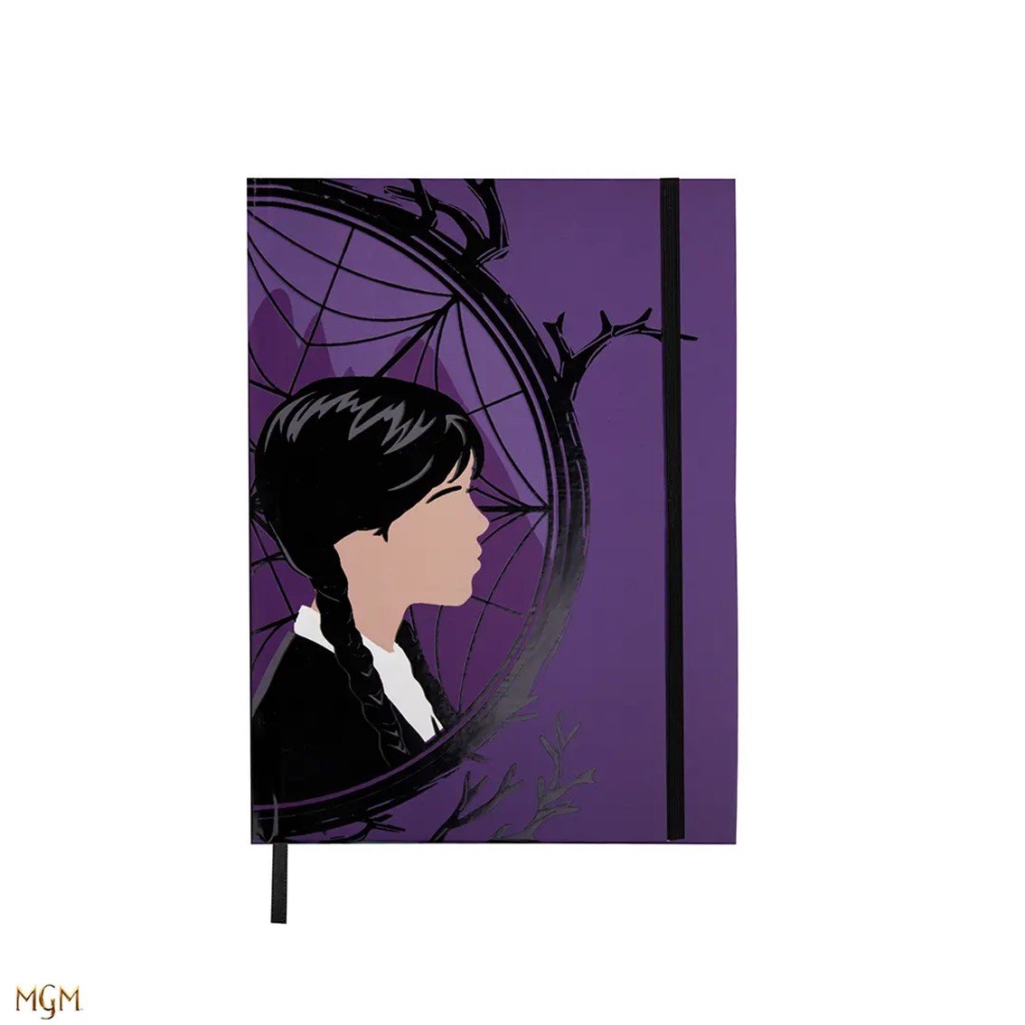 LIBRETA RIGIDA CINEREPLICAS WEDNESDAY ADDAMS - MIERCOLES Y ENID