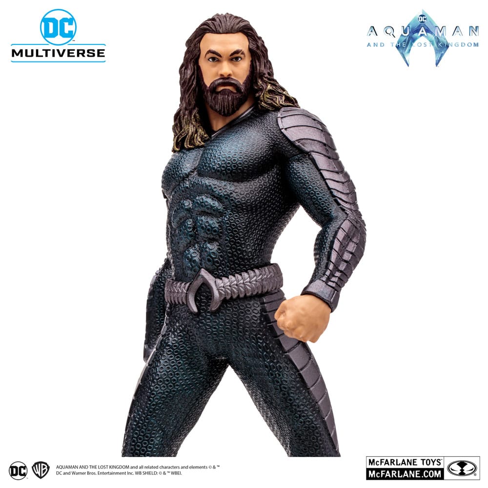 FIGURA MCFALRNE TOYS DC AQUAMAN 2 MOVIE 12IN - AQUAMAN STEALTH SUIT 30 CM
