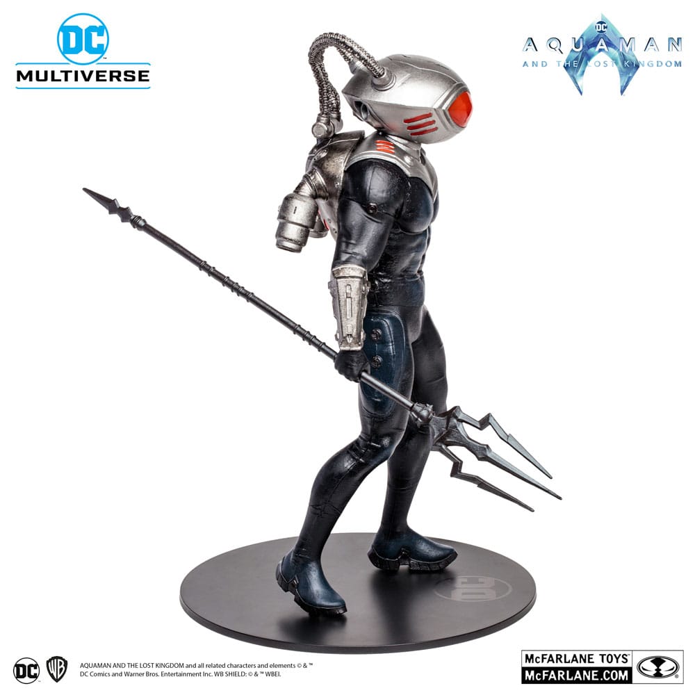 FIGURA MCFARLANE TOYS DC AQUAMAN 2 MOVIE 12IN - BLACK MANTA