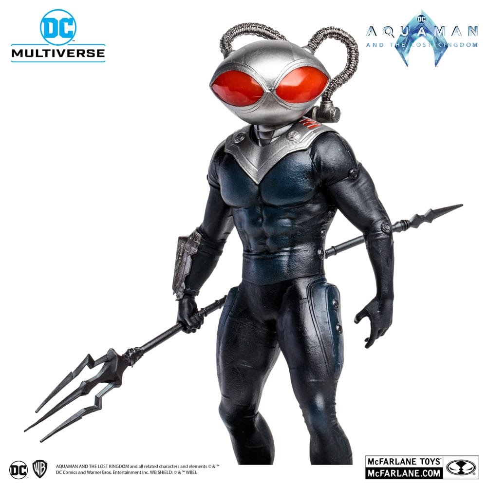 FIGURA MCFARLANE TOYS DC AQUAMAN 2 MOVIE 12IN - BLACK MANTA