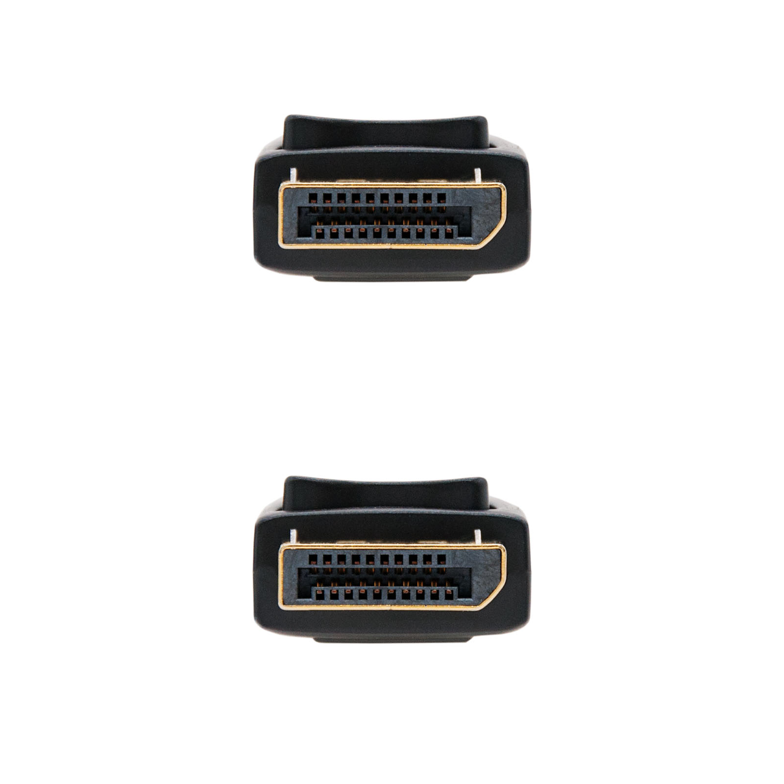 CABLE DISPLAYPORT NANOCABLE 1M/ MACHO-MACHO/ NEGRO