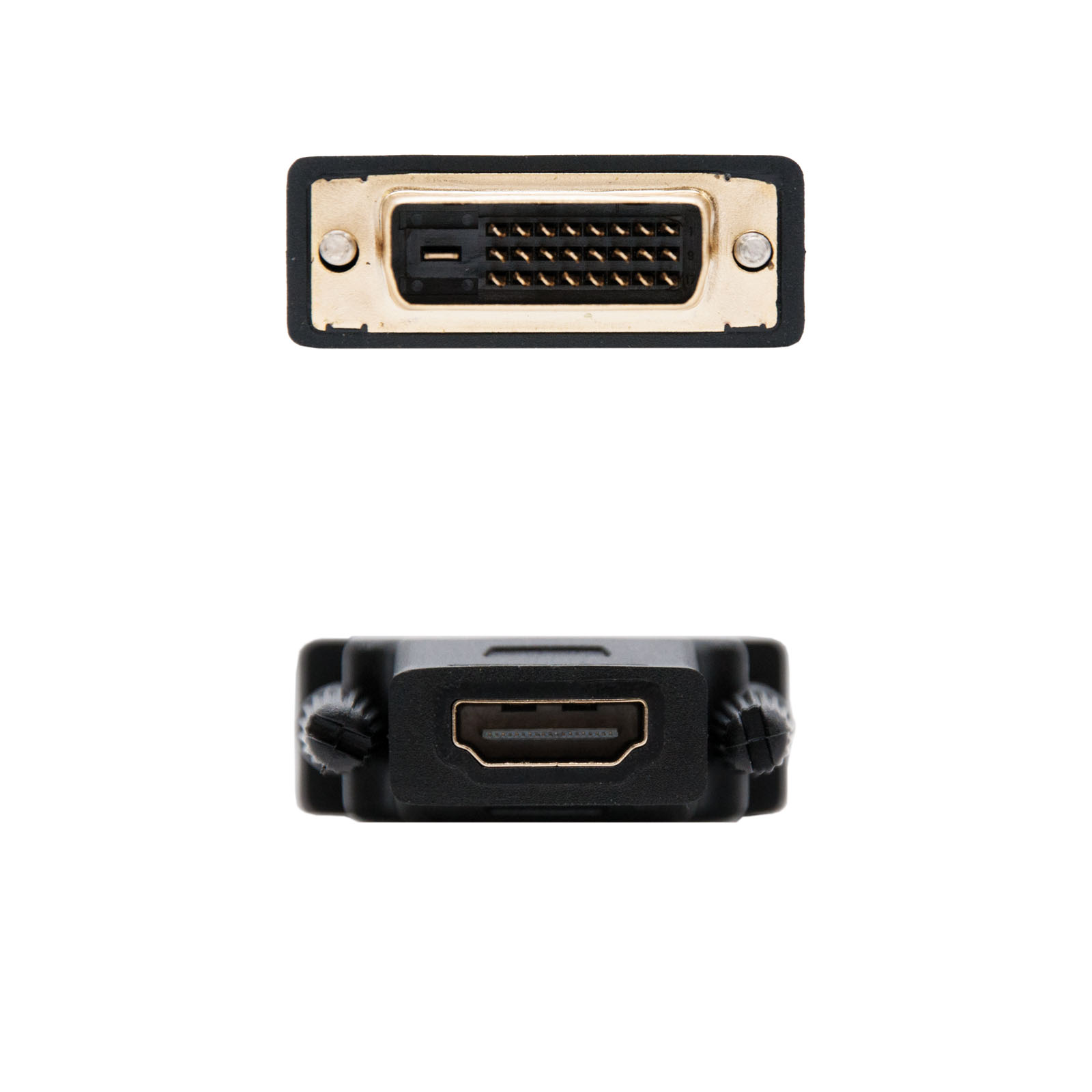 ADAPTADOR DVI A HDMI NANOCABLE MACHO-HEMBRA / NEGRO