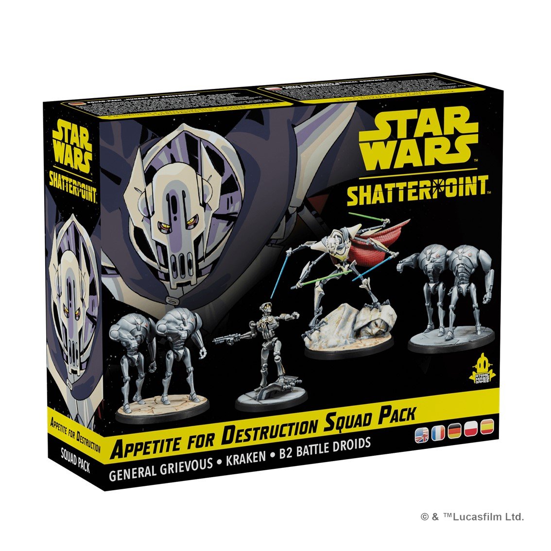 JUEGO DE MESA SHATTERPOINT APPETITE FOR DESTRUCTION SQUAD PACK