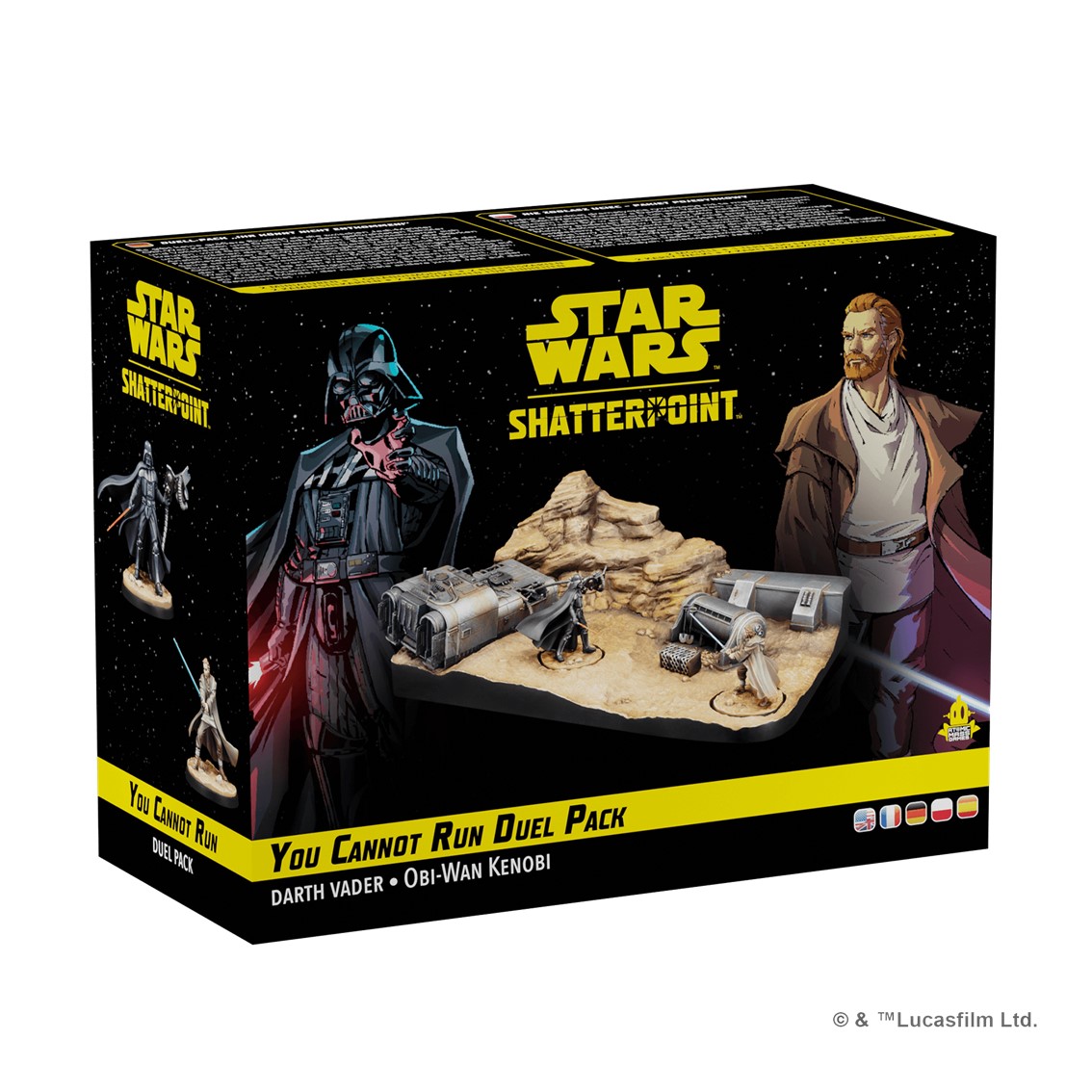 JUEGO DE MESA STAR WARS SHATTERPOINT YOU CANNOT RUN DUEL PACK