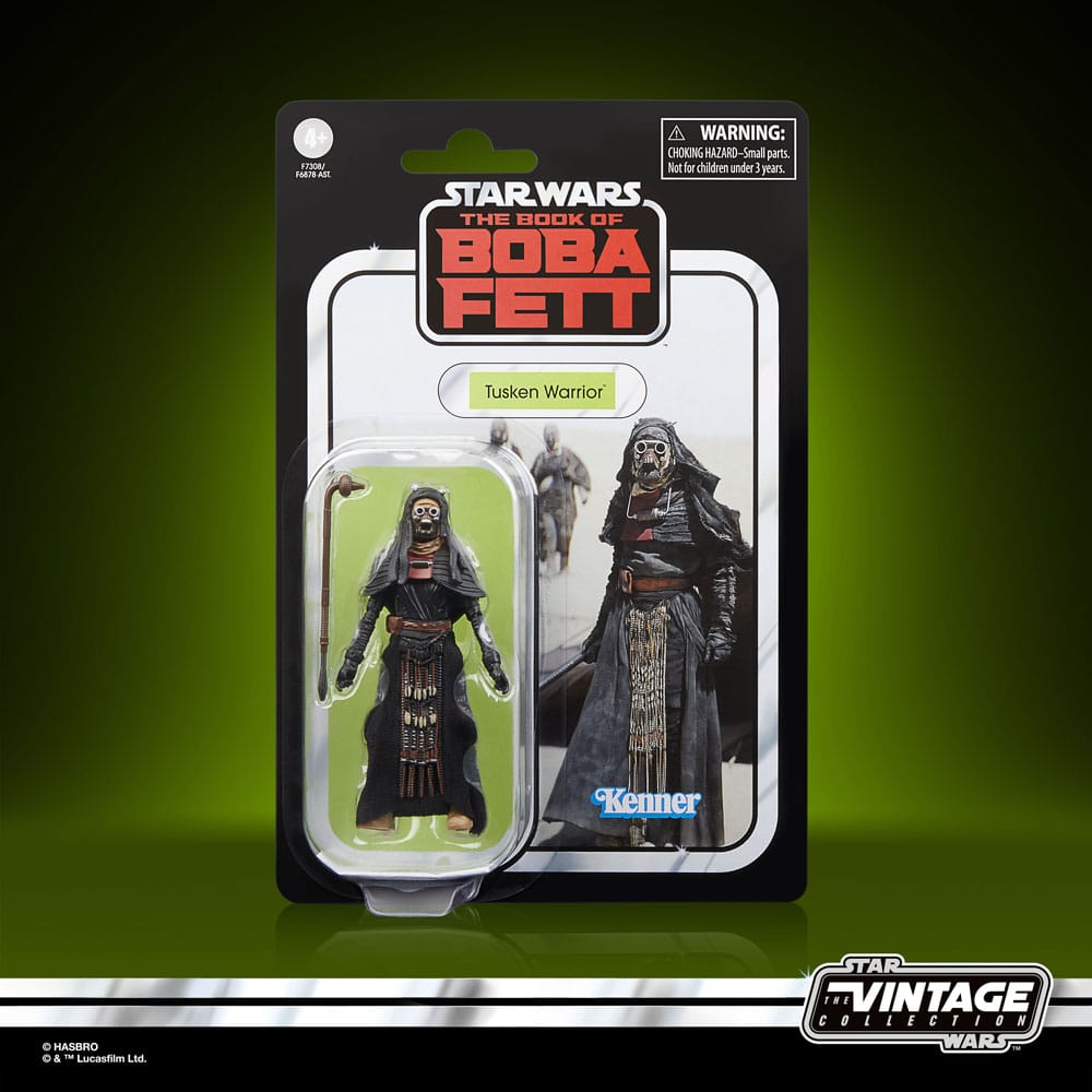 FIGURA HASBRO BOBA FETT STAR WARS THE BOOK OF BOBA FETT TUSKEN WARRIOR