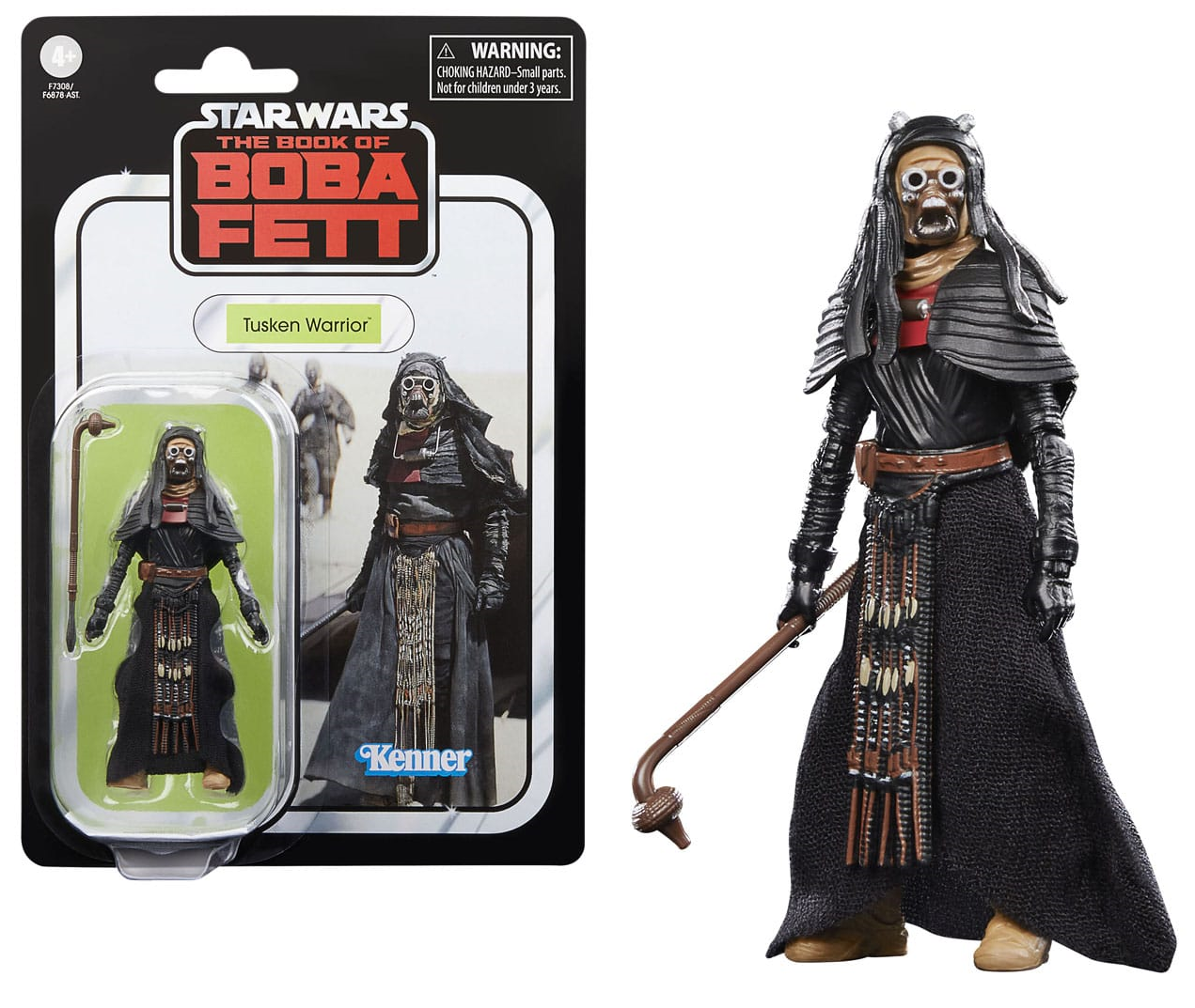 FIGURA HASBRO BOBA FETT STAR WARS THE BOOK OF BOBA FETT TUSKEN WARRIOR