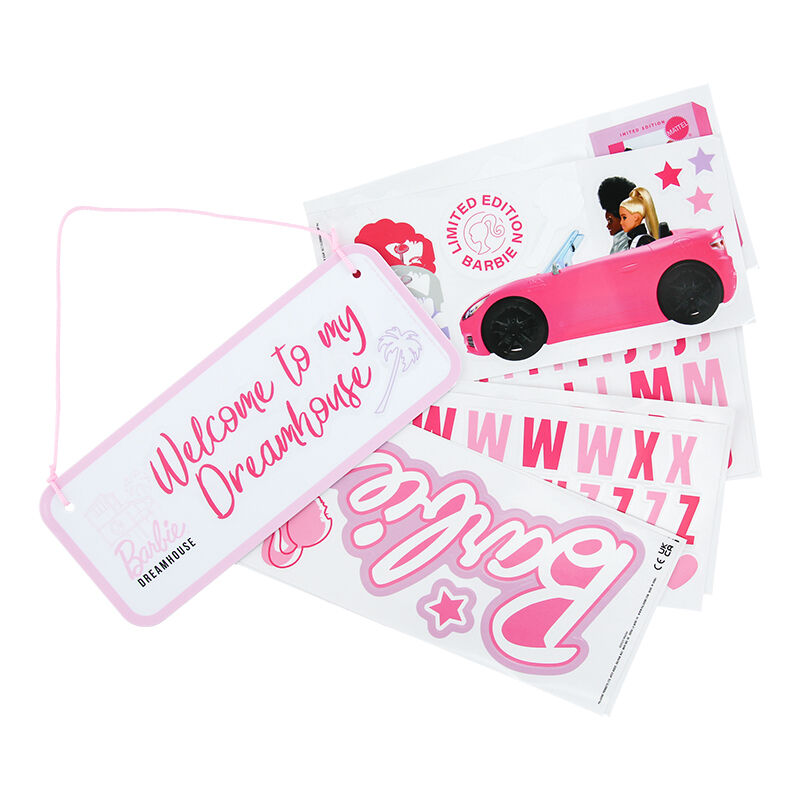 LETRERO PARA DORMITORIO PALADONE BARBIE