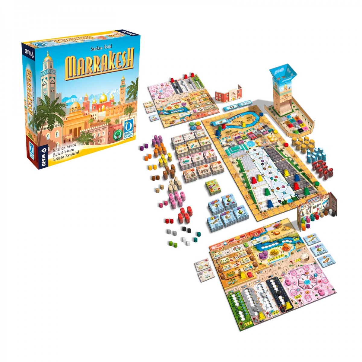 JUEGO DE MESA DEVIR MARRAKESH