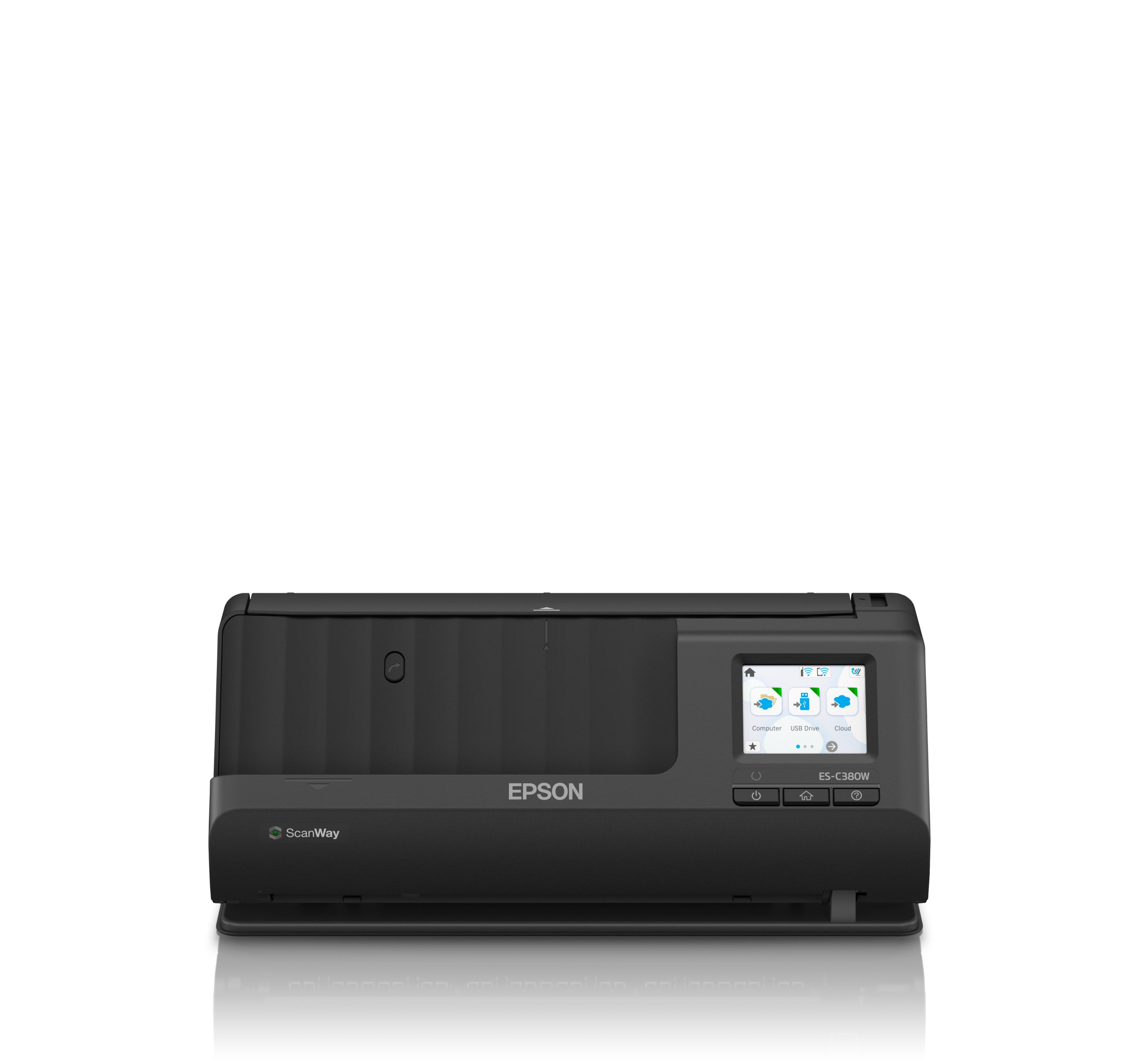 ESCANER SOBREMESA EPSON ES-C380W A4/ 30PPM/ DUPLEX/ WIFI/ COMPACTO/ ADF 20HOJAS