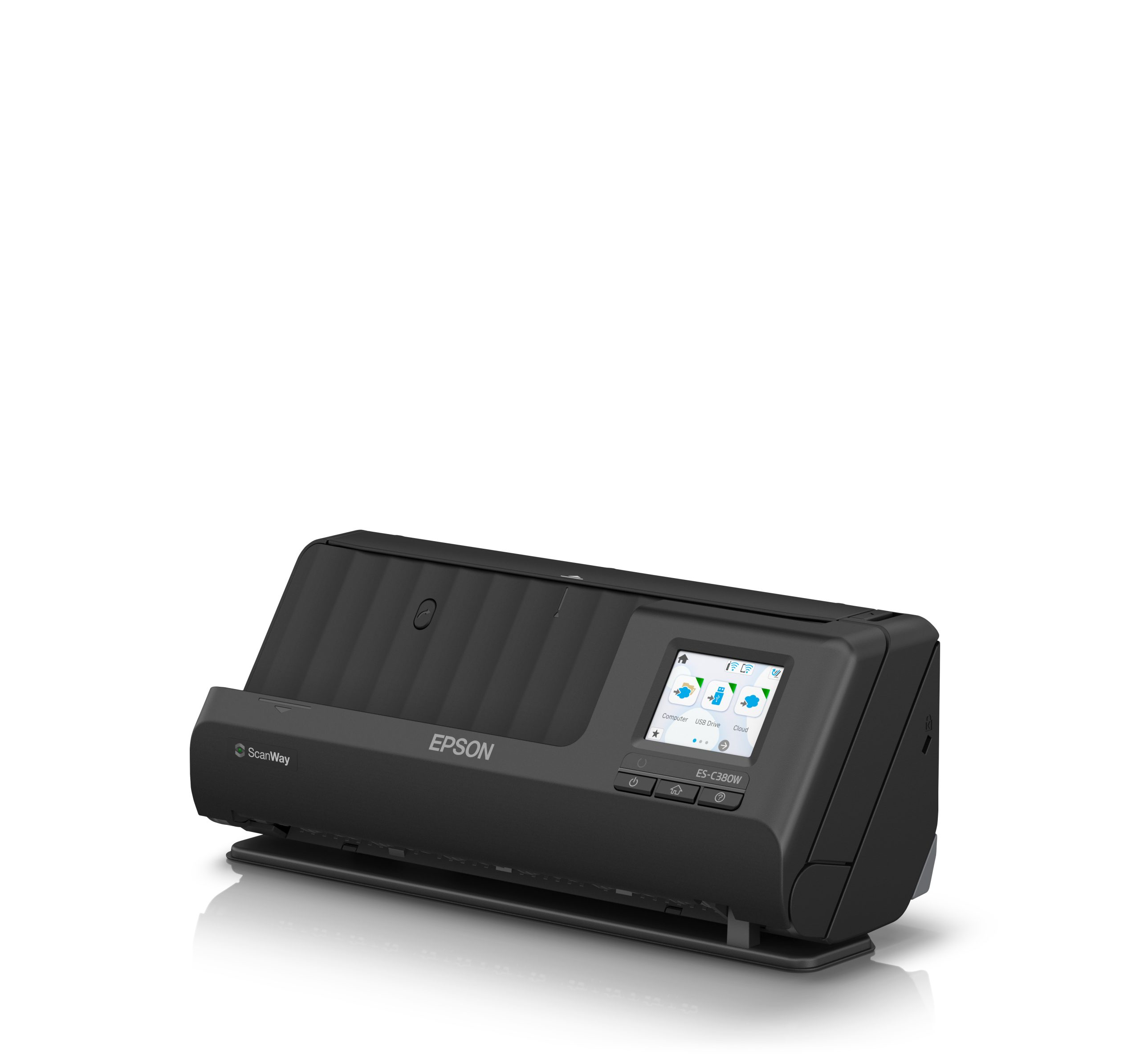 ESCANER SOBREMESA EPSON ES-C380W A4/ 30PPM/ DUPLEX/ WIFI/ COMPACTO/ ADF 20HOJAS