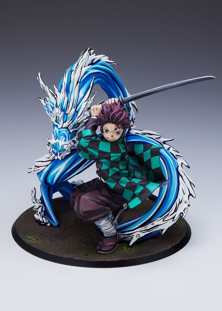 ESTATUA ANIPLEX DEMON SLAYER KIMETSU NO YAIBA TANJIRO KAMADO 1/8 VER.19 CM