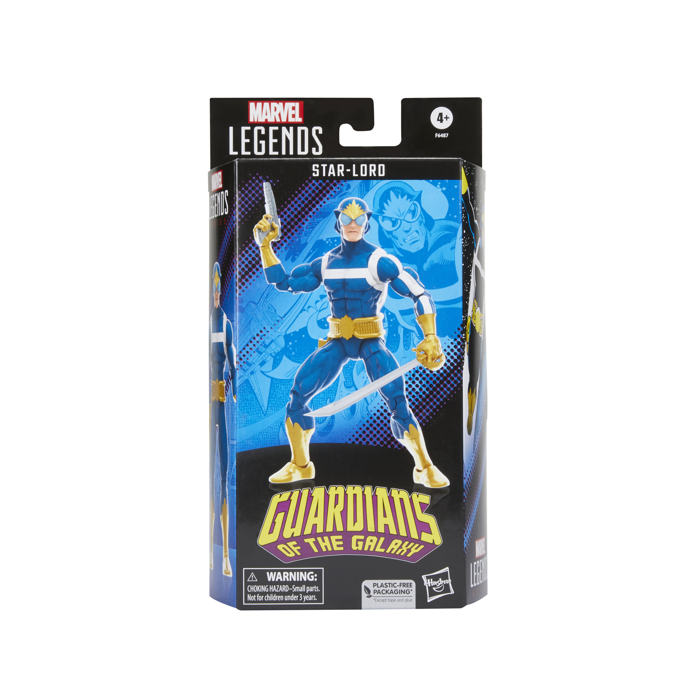 FIGURA HASBRO MARVEL LEGENDS GUARDIANES DE LA GALAXIA STAR - LORD