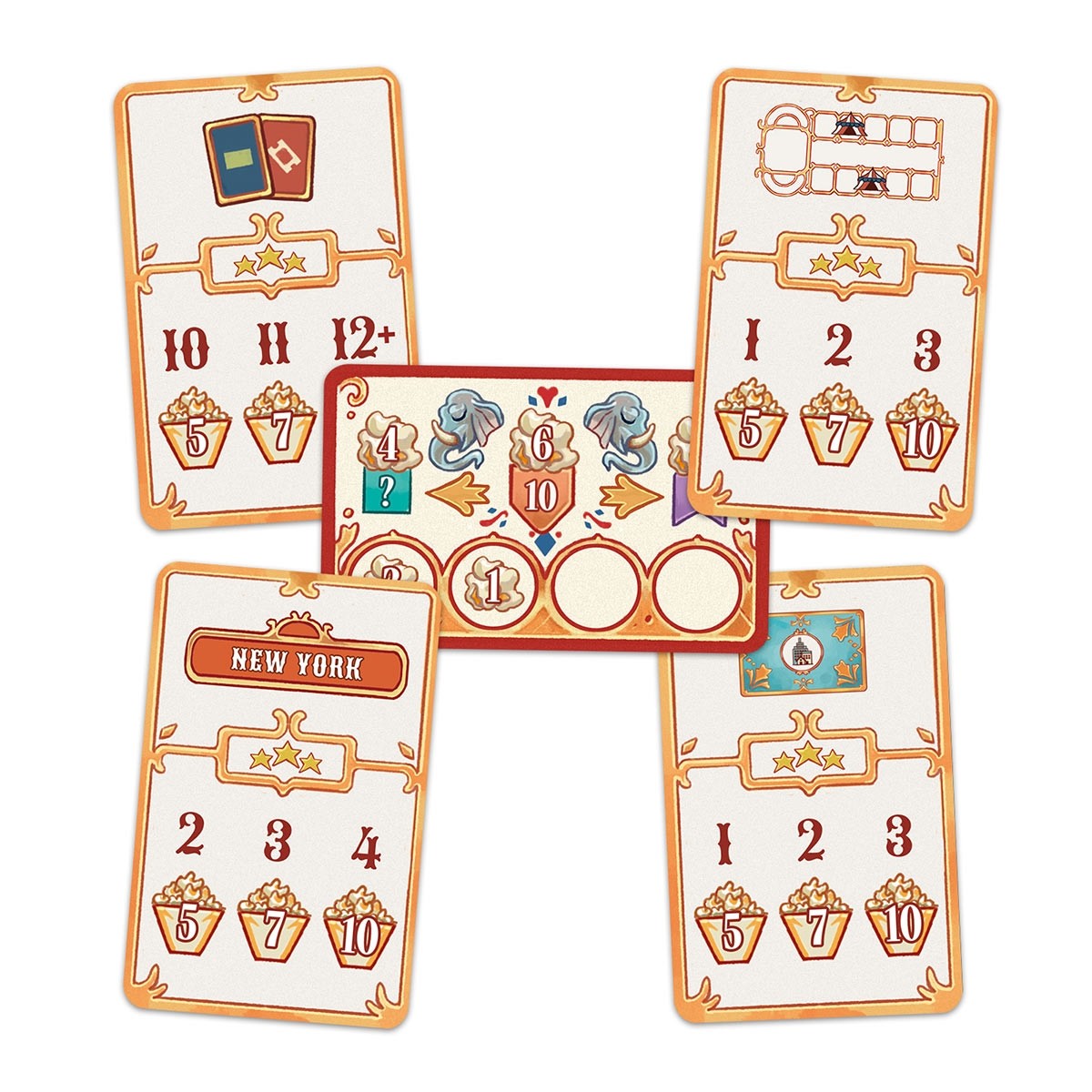 JUEGO DE MESA DEVIR 3 RING CIRCUS