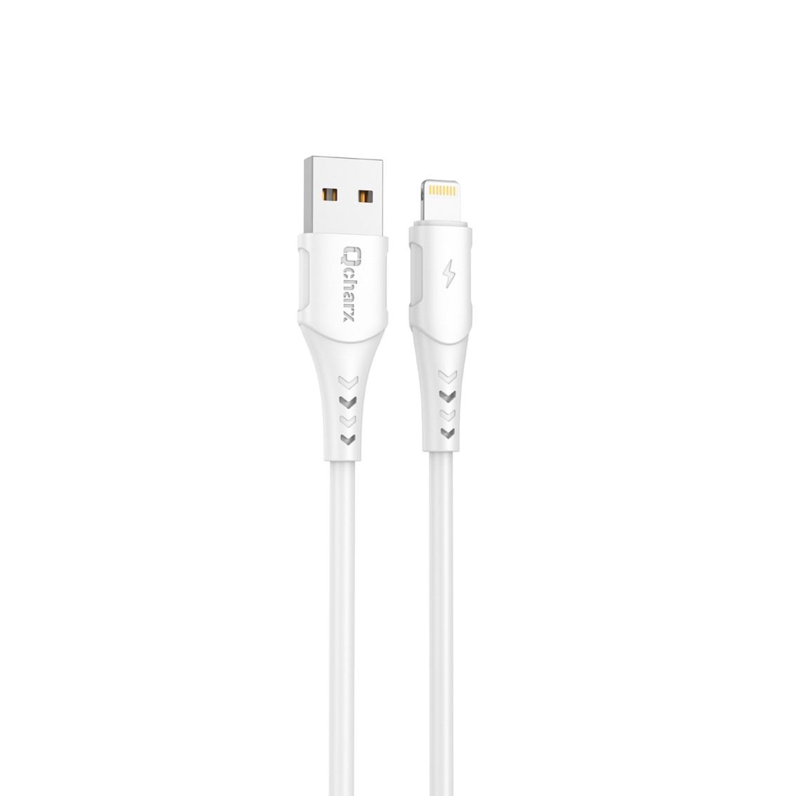 CABLE QCHARX LISBON USB A TIPO C 3A / 1 M / PVC BLANCO