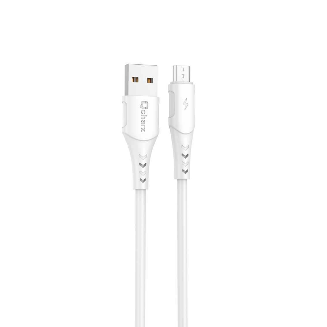 CABLE QCHARX LISBON USB A LIGHTNING 3A / 1 M / PVC BLANCO
