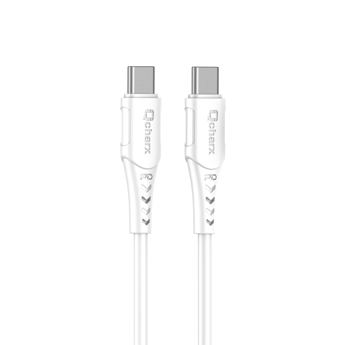 CABLE QCHARX SOFIA TIPO C A TIPO C 3A 60W / 1 M / PVC BLANCO