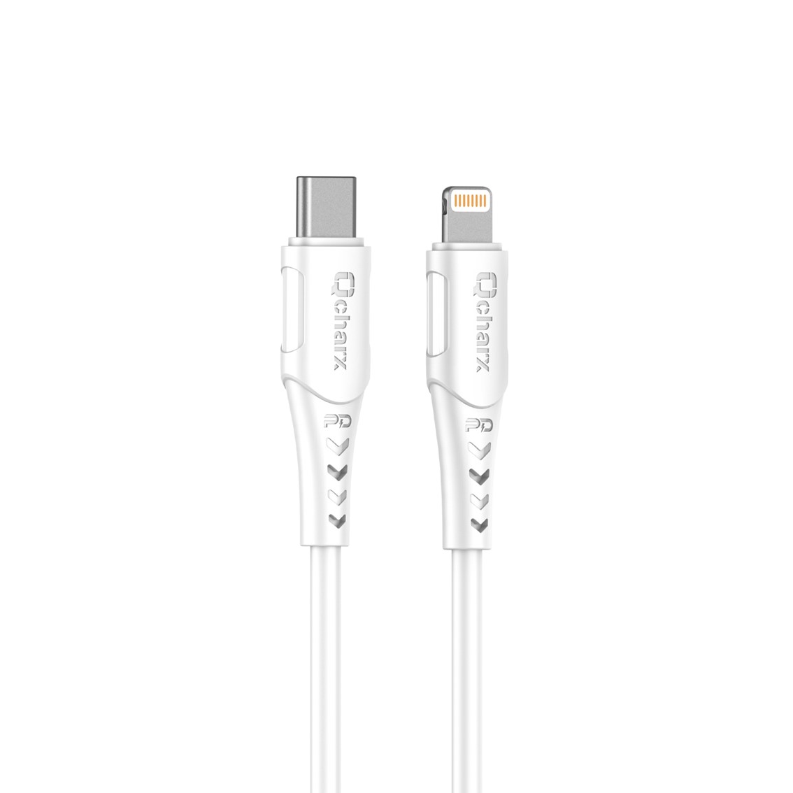 CABLE QCHARX SOFIA TIPO C A LIGHTNING 3A 20W / 1 M / PVC BLANCO