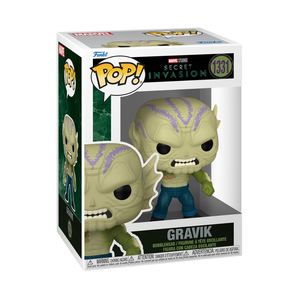 FUNKO POP MARVEL SECRET INVASION GRAVIK 75626