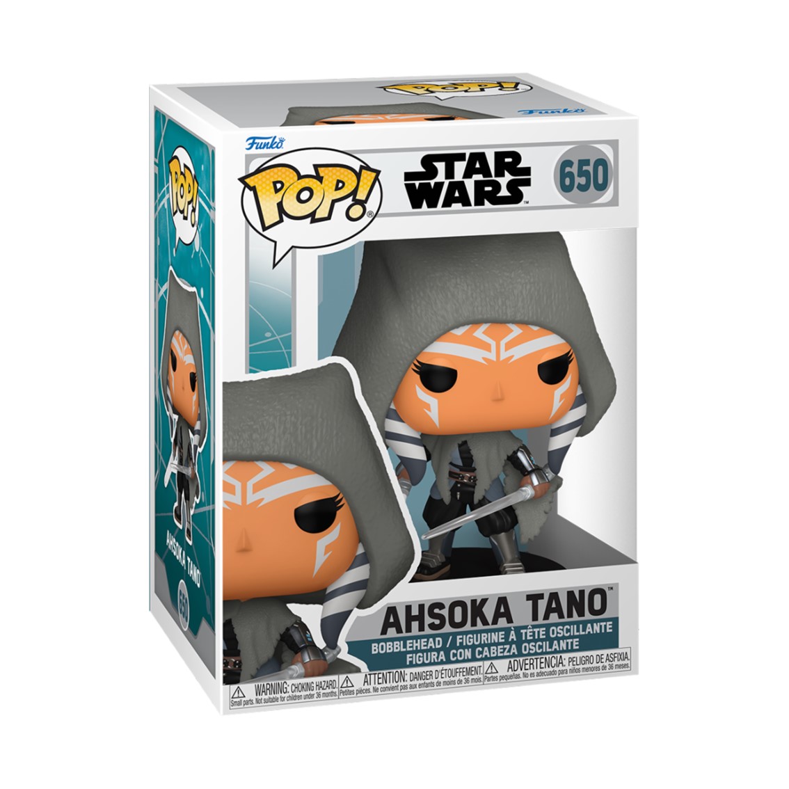 FUNKO POP STAR WARS AHSOKA TV S1- AHSOKA TANO 72175