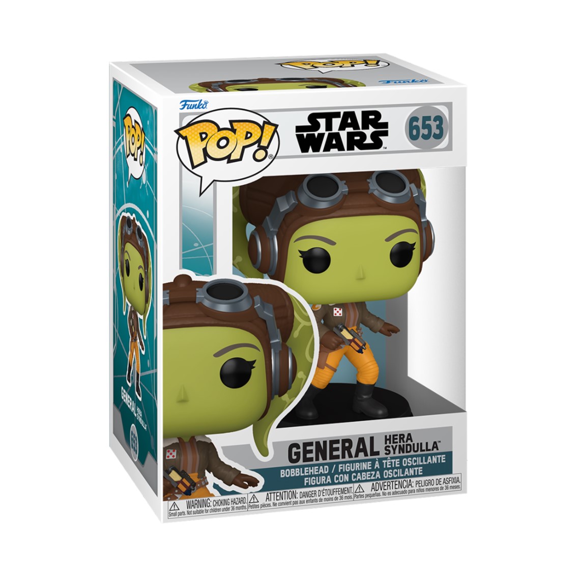 FUNKO POP STAR WARS AHSOKA TV S1- GENERAL HERA 72176