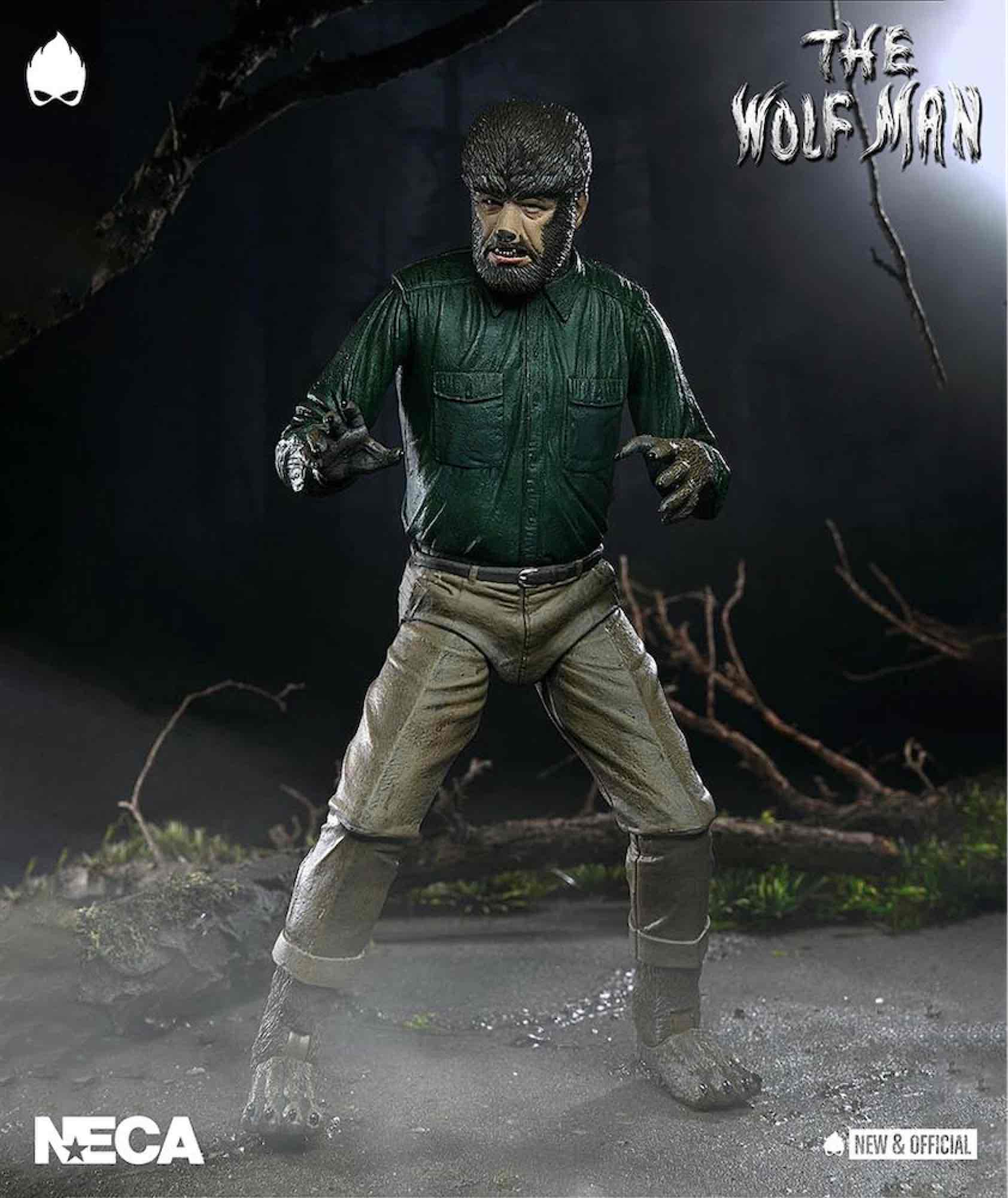 FIGURA NECA UNIVERSAL MONSTER SCALE ACTION ULTIMATE WOLF