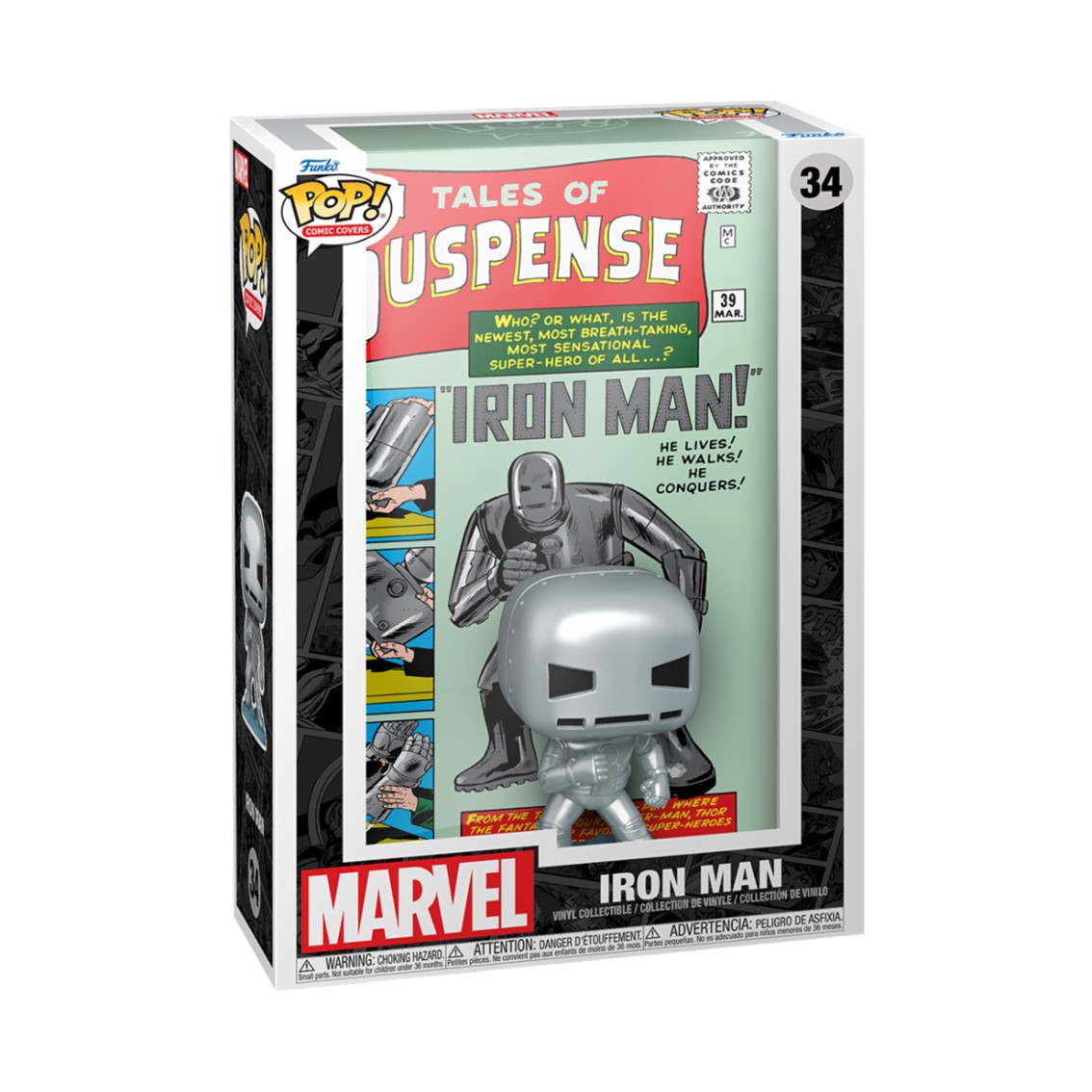 FUNKO POP COMIC COVER MARVEL TALES OF SUSPENSE #39 72504