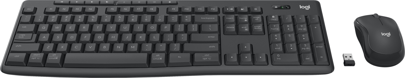 TECLADO + MOUSE LOGITECH MK370 COMBO FOR BUSINESS WIRELESS INALAMBRICO