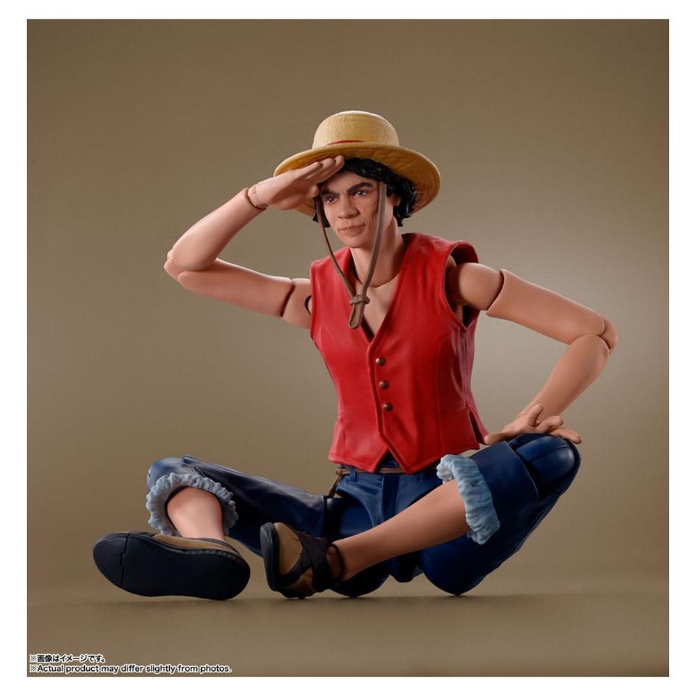 FIGURA TAMASHII NATIONS SH FIGUARTS ONE PIECE MONKEY D LUFFY NETFLIX