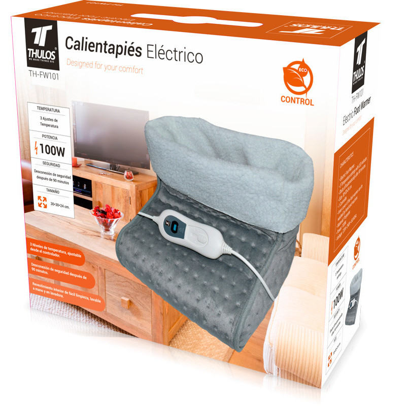 CALIENTAPIES ELECTRICO THULOS TH-FW101 100W / 3 TEMPERATURAS